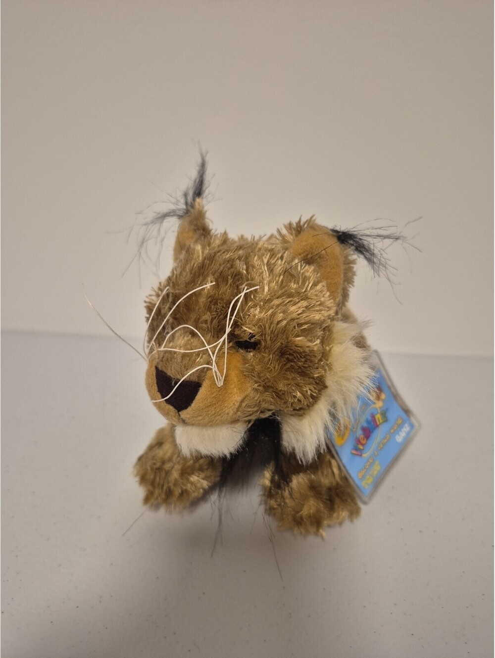 GANZ WEBKINZ LYNX HM 610 Rare Stuffed Plush Animal NWT SEALED CODE